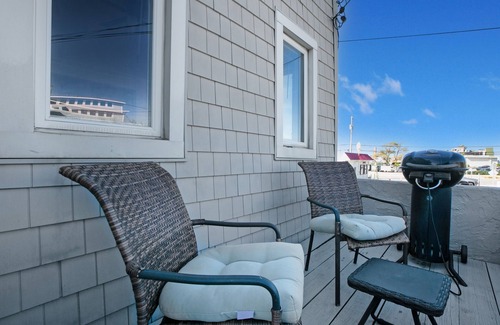 Lido Beach House | Seaside Retreat Steps from Private Beach with Ocean View