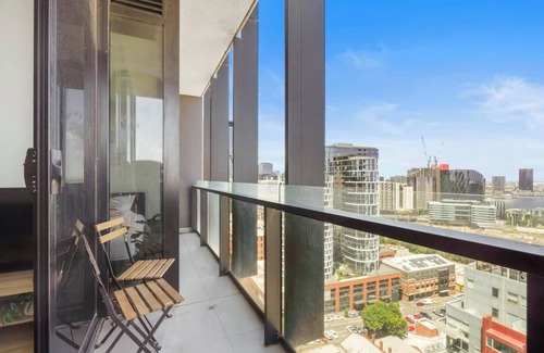 West Melbourne Apartment | Modern Urban Retreat with Pool and Spa in West Melbourne