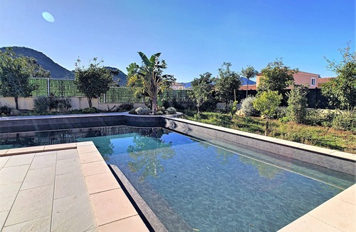 Calenzana Villa | Modern Villa with Private Pool and Ocean View for Families