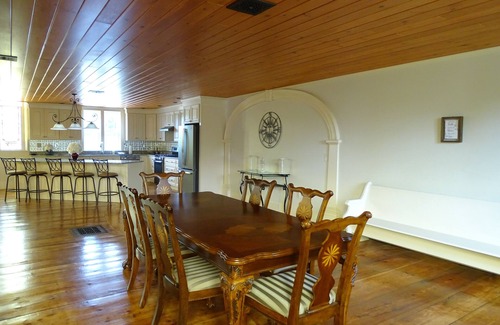 Harrison House | Historic 1830 Church Stay with Pool and Ocean Views