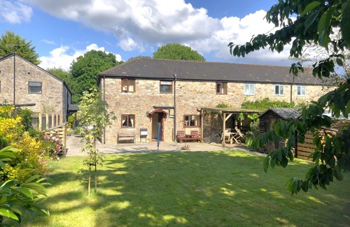Liverton House | Charming Converted Barn Retreat on Dartmoor with Pool