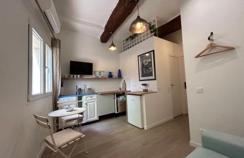 Cotignac Apartment | Charming Cool Blue Cotignac Studio - Pet Friendly Getaway!