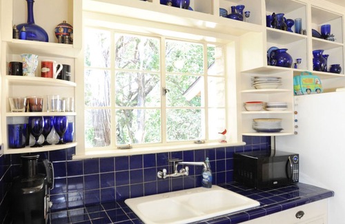 Tarrytown House | Inviting Cool Blue Private Pool with Ocean Views & Spa