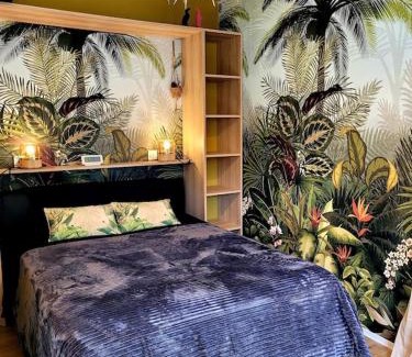 Saint-Aignan-Grandlieu House | Cozy Copacabana Tiny House with Terrace & Garden Retreat