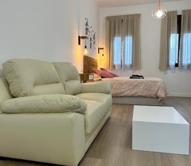 San Pedro Apartment | Charming Central Apartment with Pool and Ocean Views