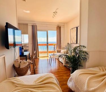 Puerto de la Cruz Apartment | Charming Oceanview Studio with Pool Access