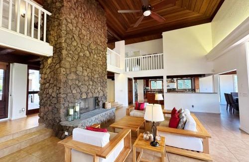 Princeville House | Coral Hale: 5BR Oceanfront Home with Hot Tub & Scenic Views