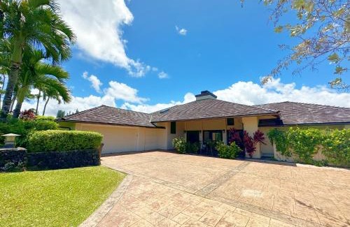 Princeville House | Coral Hale: 5BR Oceanfront Home with Hot Tub & Scenic Views