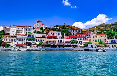 Mpatsi Apartment | Corali Suites Andros: Breathtaking Oceanfront Retreat