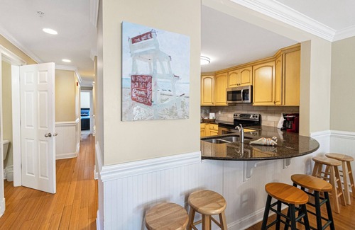 Tybee Island Condo | 3 Bedroom Brass Rail Condo: Pool, Hot Tub & Ocean Views