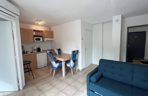 Santa-Maria-Poggio Apartment | Pet-Friendly Retreat in Moriani: Oceanfront & Pool Access