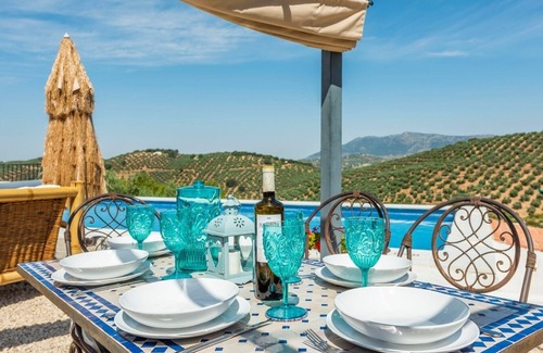 Algarinejo Villa | Guest Rated 10/10: Cortijo Chaparro with Pool & Spa