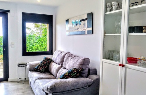 Pineda de Mar Apartment | Oceanfront Costa Brava: 5-Person Apartment with Views