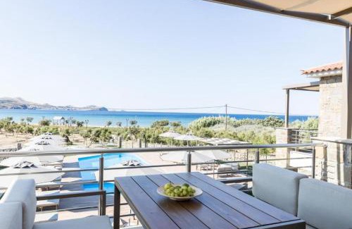 Agios Ioannis Apartment | Oceanfront Escape at Costa D' Ifesto with Pool & Breakfast
