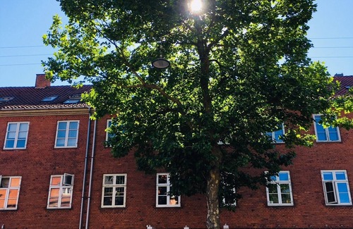 Amager Apartment | Charming 1BR Duplex with Terrace, Fireplace & Ocean Views