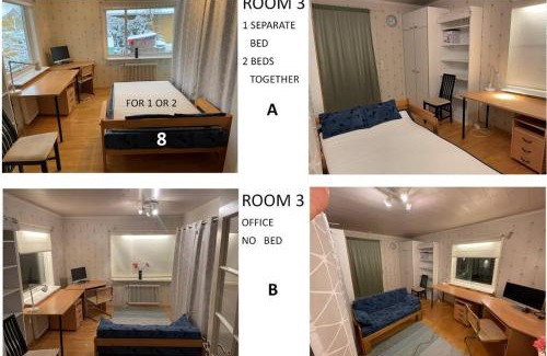 Vantaa Apartment | Cozy 4-Bedroom House with Sauna Near Market & Transport