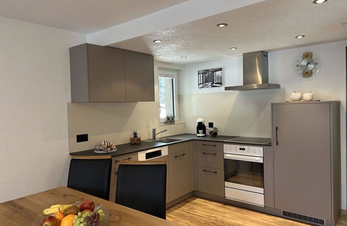 Saas-Balen Apartment | Cozy Apartment for 4 with WIFI, Parking & Spa Access