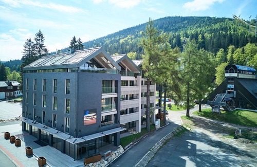 Harrachov Apartment | Cosy apartment for 4 people with WIFI, TV and terrace