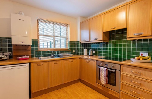 South Galson Apartment | Inviting Apartment for 4 with Terrace and Parking Available