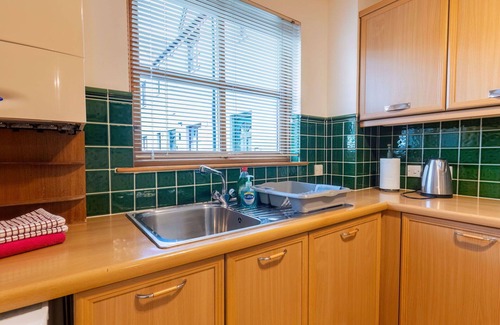 South Galson Apartment | Inviting Apartment for 4 with Terrace and Parking Available