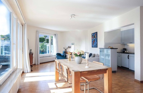 Ascona Apartment | Charming Apartment for 4 with Balcony and Pet-Friendly Access