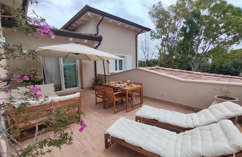 San Corrado di Fuori Apartment | Comfortable Apartment for 6 with Ocean View & A/C