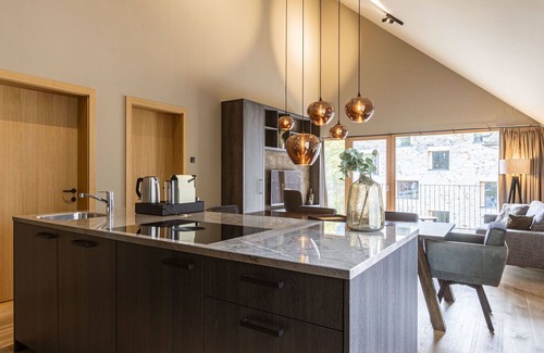 Schruns Apartment | Cosy apartment for 6 guests with pool, WIFI, TV, balcony and parking
