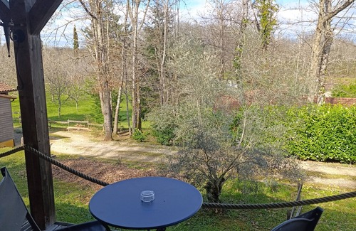 Saint-Cybranet Ski Chalet | Cosy chalet with private indoor spa, hotel-style, quiet location near Sarlat