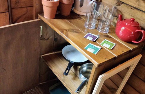 Saltash Cabin | Unique Glamping Experience at The Greenhouse Spa Retreat