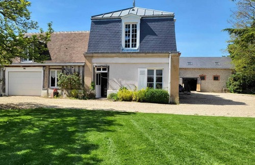 Neuville-aux-Bois Villa | Elegant Chateau Experience Near Orléans with Family Amenities