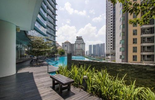 Kuala Lumpur City Centre Apartment | Inviting Room Featuring a Pool Table for Fun Escapes