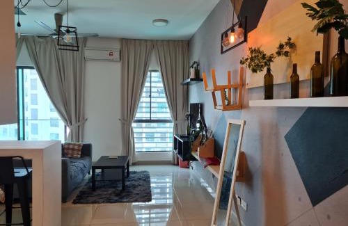 Cyberjaya Apartment | Charming Studio Retreat with Balcony and Pool Access