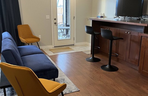 Cochrane Apartment | Cozy Suite with Rocky Mountain View & Family-Friendly Perks