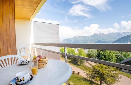 La Toussuire Apartment | Relaxing Lake View Getaway at Cote Louve by Interhome
