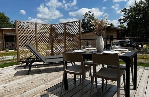 Guerande Ski Chalet | Garden Cottage with Pool and Oceanfront Views, Rated 10/10