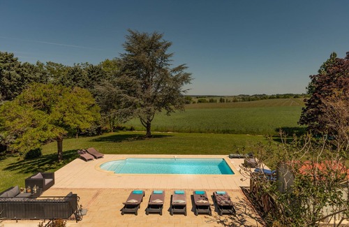 Fources House | Dreamy Cottage 50's: Private Pool & Ocean Views Await
