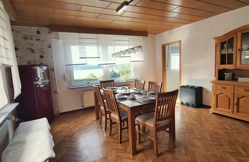 Driedorf House | Lake View Cottage with Sauna, Pool & Game Room Amenities