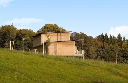 Eppe-Sauvage Cabin | Cozy Wooden Cottage with Private Terrace and Spa Amenities