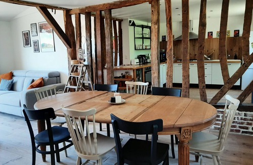 Beuzeville Cottage | Pet-Friendly Cottage with Ocean View & Spa - Evasion Normande