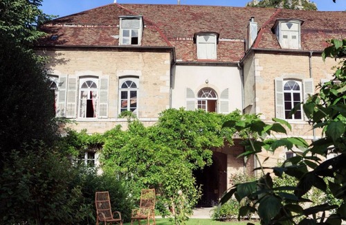 Salins-les-Bains House | Historic Cottage Retreat in Scenic XIXth Mansion