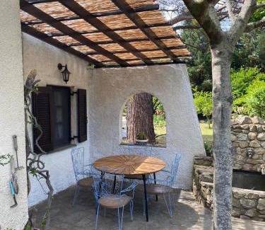Sikia House | Cozy Cottage Steps from Sykia Beach - Pet Friendly Retreat