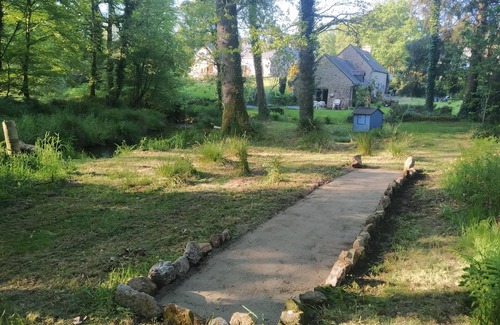 Persquen Cottage | Pet-Friendly Cottage off the Olde Mill with Top Ratings