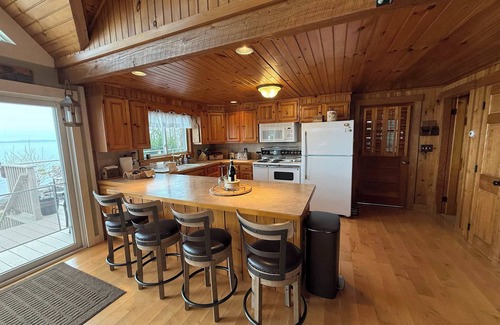 Standish House | Cottage on Sebago Lake with Private Beach