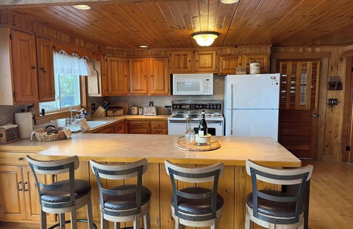 Standish House | Cottage on Sebago Lake with Private Beach