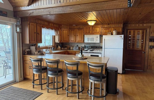Standish House | Cottage on Sebago Lake with Private Beach