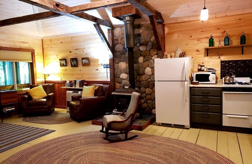 Caratunk Cottage | Idyllic Cottage on the Kennebec with Pool and Scenic Views