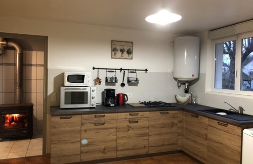 Brosses House | Cozy Cottage Shepherdess for 4 with Pool & Breakfast