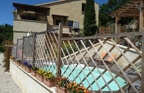 Aubres Villa | Elegant Cottage "The Thousand Flowers" with Pool & Views