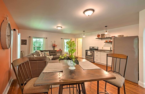 Elizabethville Cottage | Relaxing Cottage by Mahantango Creek with Hot Tub & Fire Pit
