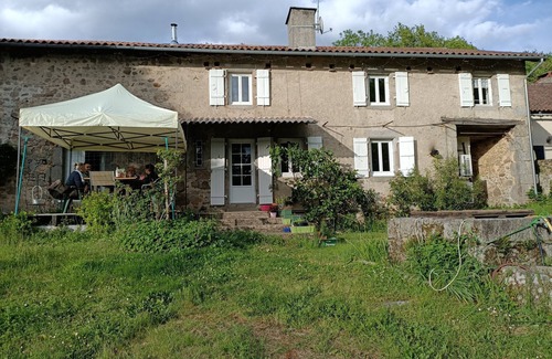Saint-Barthelemy-de-Bussiere House | Charming Country House with Jacuzzi and Scenic Hiking Trails